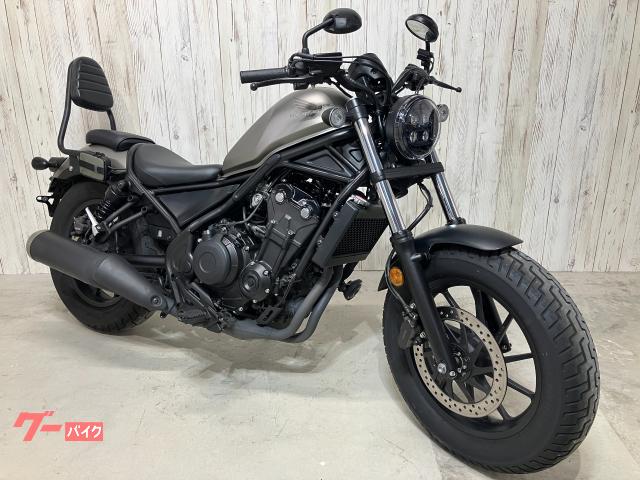 レブル５００　２０２０年モデル　ＥＴＣ２．０　ヘルメットホルダー増設　サイドバッグサポート　バックレスト