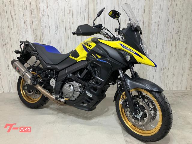 Ｖ−ストローム６５０ＸＴ　ヨシムラマフラー　バンパーガード　ＥＴＣ２．０　グリップヒーター　ハンドルポスト