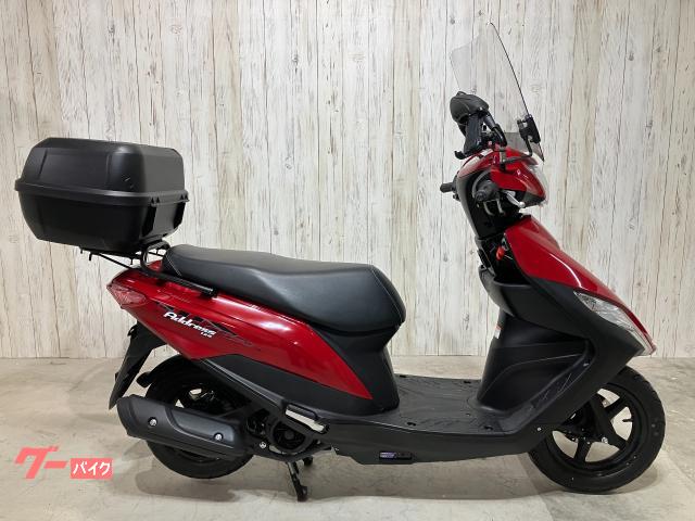 スズキ アドレス125 DT11A スクリーン GIVIリアボックス
