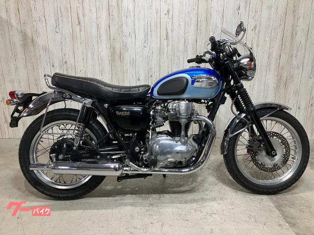 カワサキ W650 タンデムバー サイドバッグキャリア スクリーン