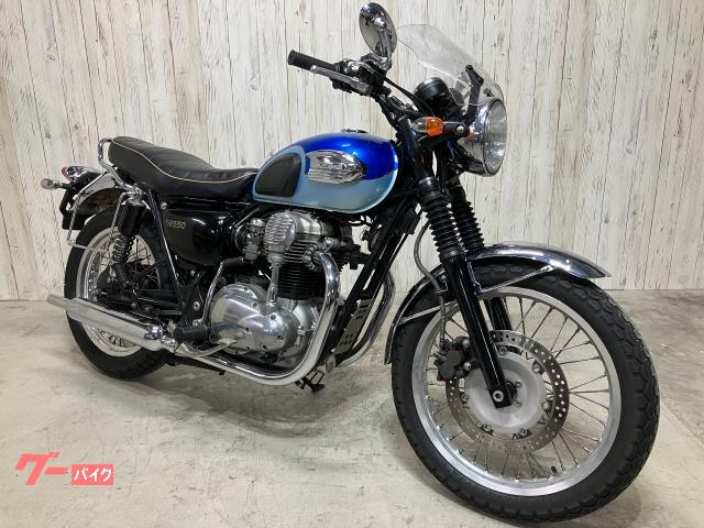 カワサキ W650 タンデムバー サイドバッグキャリア スクリーン
