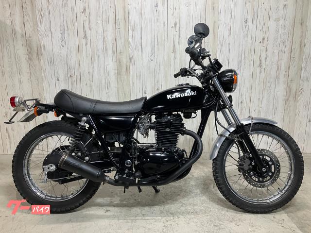 カワサキ 250TR キャブ車 前後アルミフェンダー マフラー 社外