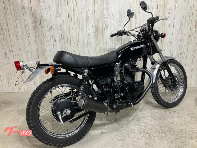カワサキ 250TR キャブ車 前後アルミフェンダー マフラー 社外