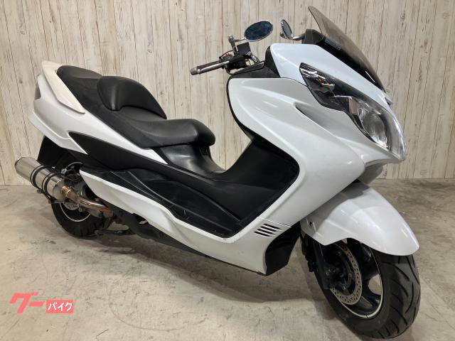 スカイウェイブ２５０　タイプＭ　ビームスマフラー　純正グリップヒーター　社外外装
