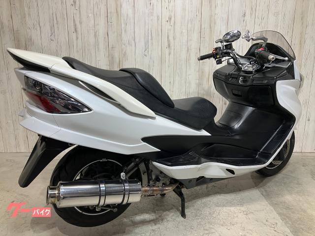 スズキ スカイウェイブ250 タイプM ビームスマフラー 純正グリップ