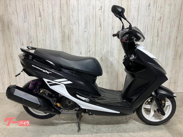 ヤマハ シグナスX SR SED8J 後タイヤ新品 社外リアサス リア