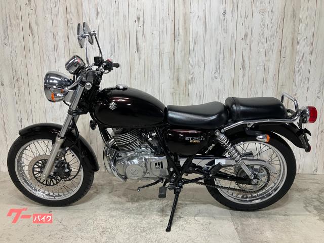 スズキ ST250 Eタイプ Fiモデル タンデムバー 社外ミラー 