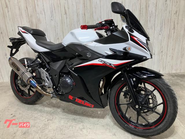 ＧＳＸ２５０Ｒ　ＡＢＳ　ＥＴＣ２．０　ＯＶＥＲマフラー　スクリーン　バーエンド　レバー　ステップバー　ＵＳＢ電源２ポート