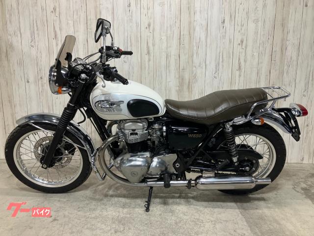 カワサキ W650 ファイナルカラー ETC 純正エンジンガード 純正