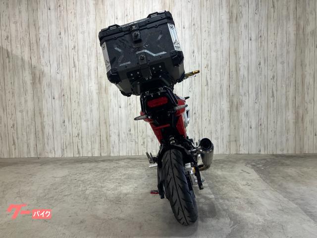 ホンダ グロム JC75 OVERマフラー シート張替え リアキャリア