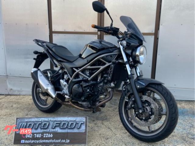 ＳＶ６５０　ＡＢＳ　ワンオーナー車　ＥＴＣ　グリップヒーター　リアキャリア　スクリーン　社外レバー