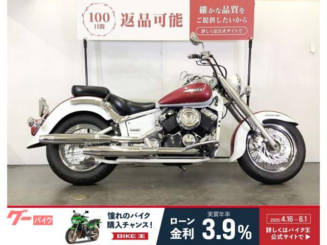 ドラッグスター４００クラシック　Ｄｒａｇ　Ｓｔａｒ　Ｃｌａｓｓｉｃ　４００　２００１年モデル　ＵＳＢ−Ａポート装備　キャブレターモ
