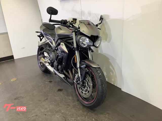 希少 ストリートトリプル 純正オプション アローマフラー ストリート