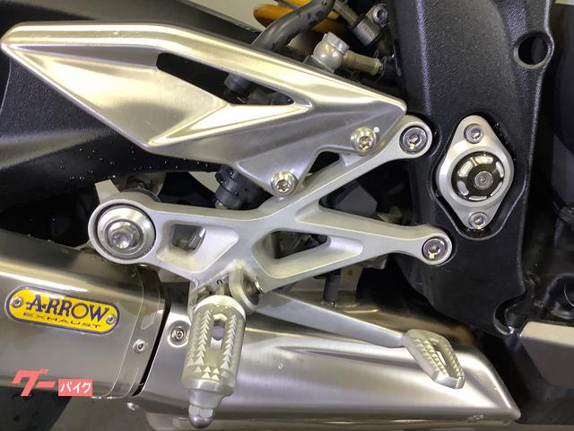 希少 ストリートトリプル 純正オプション アローマフラー ストリート