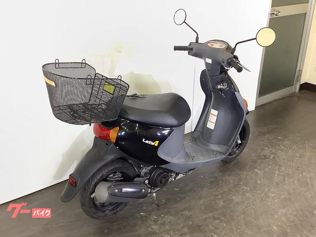【売約済】美品 実働 BT新品 リアタイヤ新品 スズキ CA45A レッツ4バスケット  4スト インジェクションバイク 原付 スクーター スズキ レッツ4 Let's 4 CA45A型 インジェクションモデル