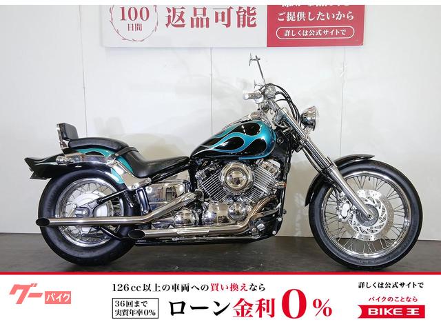 ドラッグスター４００　２００３年モデル　カスタムペイント　フォークジョイント　ハリケーン製ハンドル装備　赤キーあり