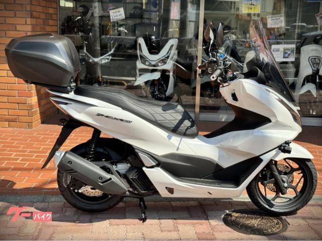 ＰＣＸ１６０　ＥＴＣ・ドラレコ・グリップヒーター・フォグランプ・トップケース装備車