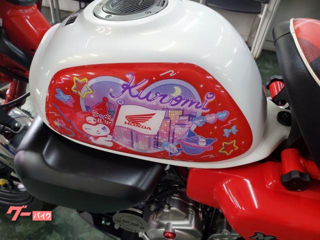 ホンダ モンキー125 HONDA×クロミのタンクサイドカバー｜株式