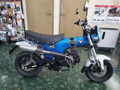 ホンダ　ダックス１２５　公認モリワキアップマフラー　ライトバイザー