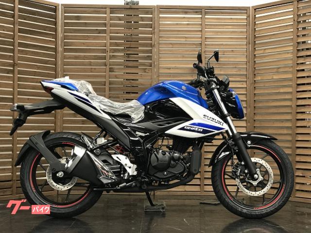 スズキ GIXXER 150 2025年モデル トリトンブルー