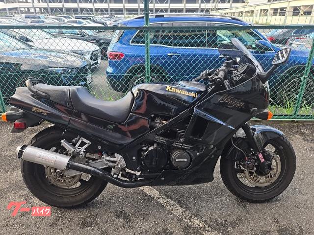 ＧＰＺ４００Ｒ　シルバーストーンマフラー付き　車検付き