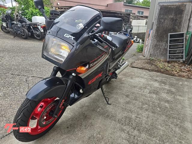KAWASAKI GPX400R 黒 格安提供車 半額配送キャンペーン 期間限定車体本体価格 クランキング確認済み 激安 横浜 都筑 宮前 P-Yard カワサキ GPX400R｜（株）RS・マキ｜新車・中古バイクなら