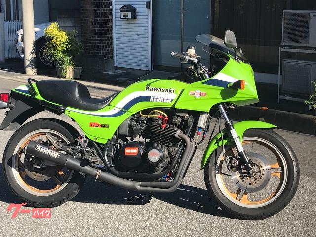 カワサキ ＧＰＺ７５０ ウェインレイニー仕様／ＫＥＲＫＥＲメガホン