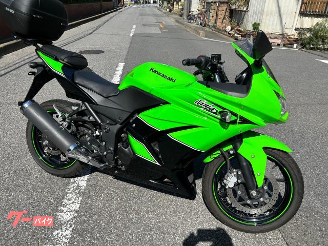 カワサキ Ｎｉｎｊａ ２５０Ｒ ＳＨＡＤリアボックス３３ ＥＴＣ付き