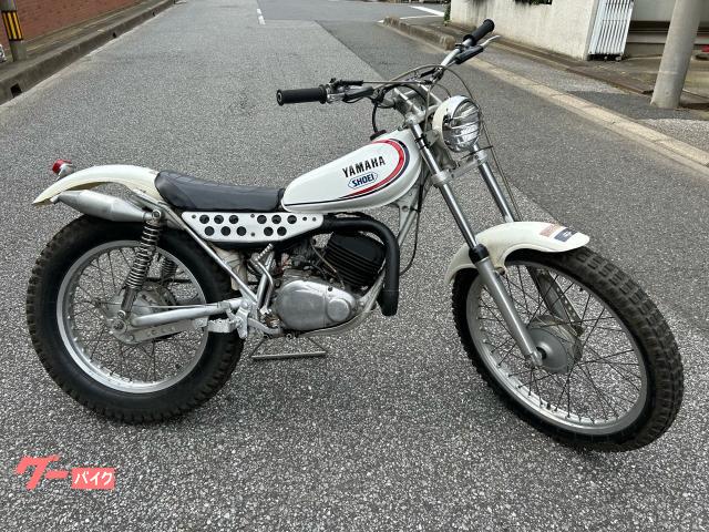 ヤマハ ＴＹ１２５ トライアル競技仕様コンペモデル エンジン１７５ｃｃ／ＴＹ１７５シリンダー／ピストン  社外サイレンサー｜ルーキース｜新車・中古バイクなら【グーバイク】