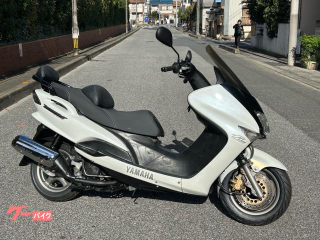 ヤマハ マジェスティ125 前後タイヤ新品 バッテリー新品 Fブレーキ