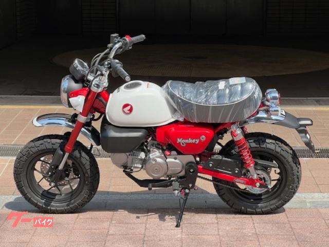 ホンダ モンキー125 2025年モデル 正規 新車 白タンク 赤