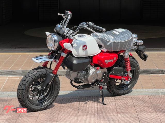 ホンダ モンキー125 2025年モデル 正規 新車 白タンク 赤