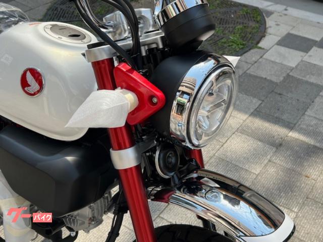 ホンダ モンキー125 2025年モデル 正規 新車 白タンク 赤
