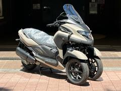 ヤマハ　トリシティ３００　現行モデル　正規　新車　マットベージュ　グレーイッシュブルー