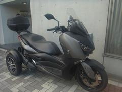 トライク　ヤマハ　ＸＭＡＸ２５０トライク　マットグレー　ＥＴＣ装備車　キャリアボックス付き