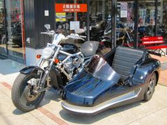 ＨＡＲＬＥＹ−ＤＡＶＩＤＳＯＮ　ＶＲＳＣＡ　Ｖ−Ｒｏｄ　ＡＢＥＺ　ＭＡＧＩＣ　サイドカー　改公認　アールズフォーク　電動バック装備