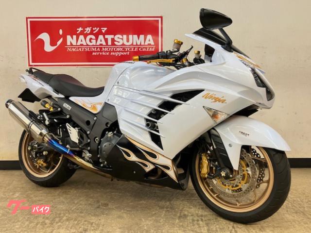 Ｎｉｎｊａ　ＺＸ−１４Ｒ　２０１４年モデル　オーリンズエディション　別体型ＥＴＣ・ＢＥＥＴマフラー・バーハンドルカスタム
