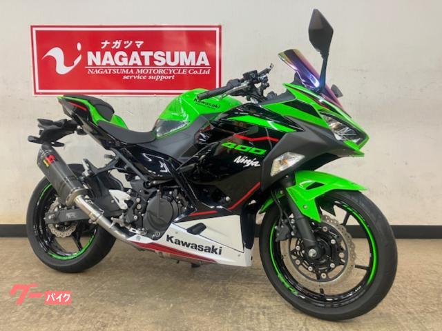 Ｎｉｎｊａ　４００　２０２２年モデル　ＫＲＴエディション　ワンオーナー車　別体型２．０ＥＴＣ・アクラポヴィッチ製マフラーカスタム
