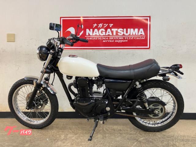 カワサキ 250TR 2004年モデル 前後アルミフェンダー