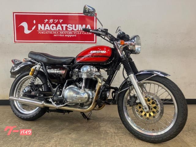 W650 2006年モデル W3仕様カスタム 別体型ETC・POSH製キャプトンマフラー付き