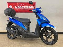 スズキ　アドレス１１０　２０１８年モデル　ワンオーナー車　ＧＩＶＩ製リアボックス付き