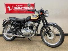 カワサキ　Ｗ６５０　１９９９年モデル　初期型規制前モデル　Ｗ１スタイルカスタム　別体型２．０ＥＴＣ　ＰＯＳＨ製Ｗ１タイプフルエキマフラー