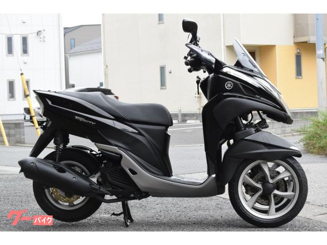 トリシティ１２５　側車付オートバイ登録　ワンオーナー　ワイドトレッド　グリップヒーター　ハンドルガード　スマホホルダー