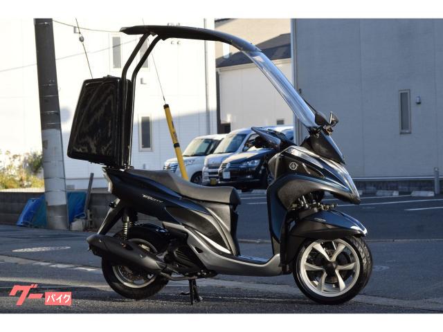 ヤマハ トリシティ125 TEITO産業製ルーフキット リアボックス