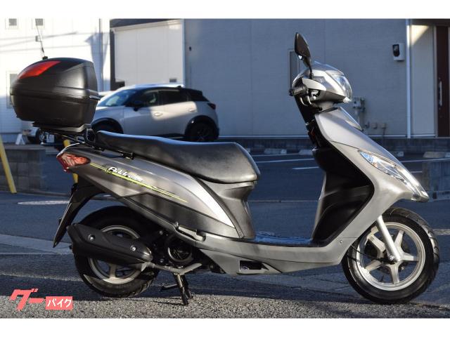 アドレス１２５　ワンオーナー　リアボックス　フューエルインジェクション　サイドスタンド　防犯キーシャッター