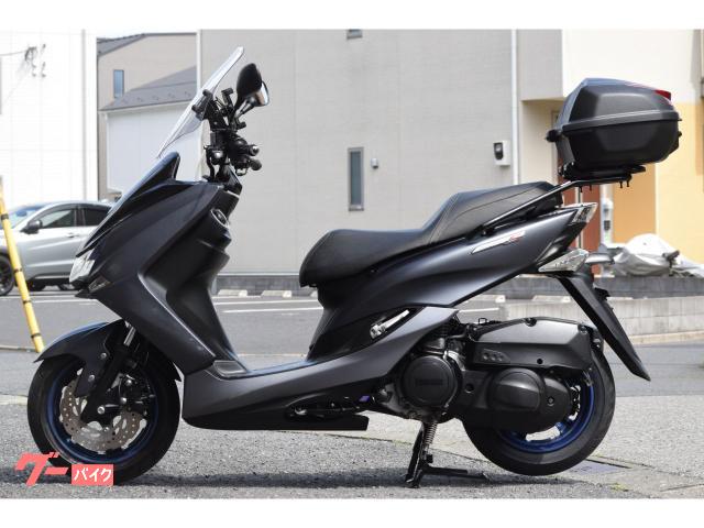 ヤマハ　マジェスティ250　実働中古車　ロングシールド　大型リアBOX　オイル交換後引き渡し　ナンバー登録書類付き ヤマハ マジェスティS ワンオーナー タイヤ新品 リアボックス