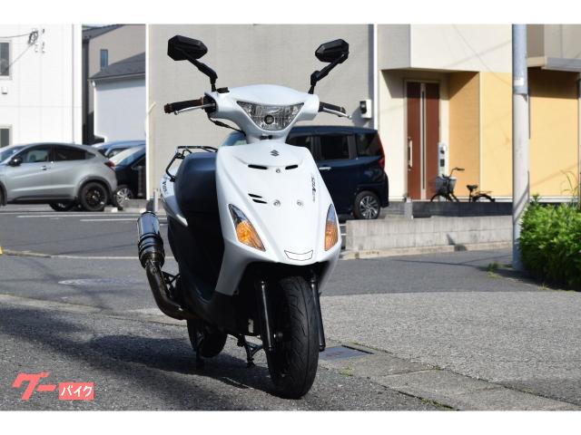 スズキ アドレスV125S ワンオーナー 最終モデル 前後タイヤ 