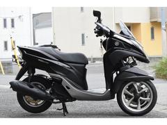 ヤマハ　トリシティ１２５　側車付オートバイ登録　ワンオーナー　ワイドトレッド　グリップヒーター　ハンドルガード　スマホホルダー