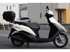 スズキ　アドレス１２５　リアボックス　フラットシートモデル　サイドスタンド　フューエルインジェクション