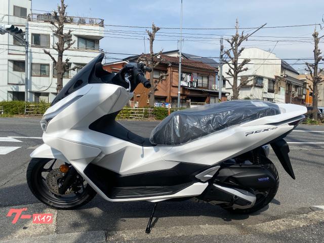 ホンダ PCX160 白 国内正規最新モデル 自賠責1年付 エンジン